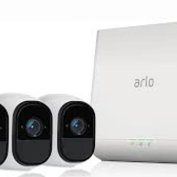 Arlo Pro2 1080P Wire-Free Weather-Proof 3-Camera System, VMS4330P
