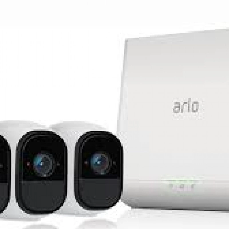 Arlo Pro2 1080P Wire-Free Weather-Proof 3-Camera System, VMS4330PIP CAM