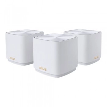 Asus AX1800 Dual Band 網狀 WiFi 系統, ZENWIFI AX Mini XD4 (3-PK) WHITE