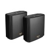 ASUS AX6600 Tri Band 網狀 WiFi 系統, ZENWIFI XT8 (2-PK) BLACK路由器