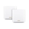 ASUS AX6600 Tri Band 網狀 WiFi 系統, ZENWIFI XT8 (2-PK) WHITE路由器
