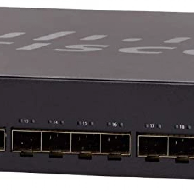 Cisco 24-Port 10G SFP+ Stackable Managed Switch, SX350X-24F-K9-UK交換器