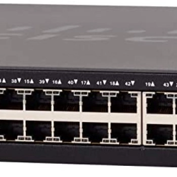 Cisco 52-Port 10GBase-T Stackable Managed Switch, SX550X-52-K9-UK