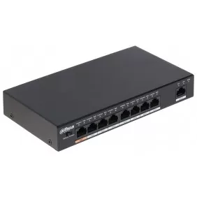 大華 DH-PFS3009-8ET-96, 8 Port Fast Ethernet PoE With 1 Port Fast
