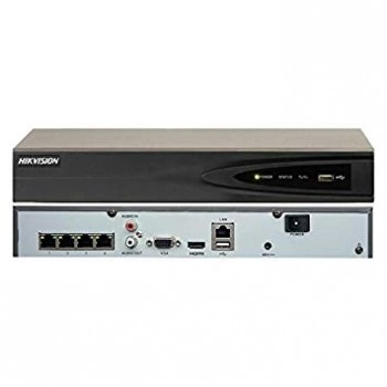 Hikvision 4 Channel NVR, DS-7604NI-K1/4P