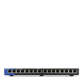 Linksys 16-Port Gigabit Unmanaged Switch, LGS116
