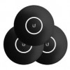 Ubiquiti Cover for UniFi nanoHD 3-Pack, nHD-cover-Black-3網絡配件