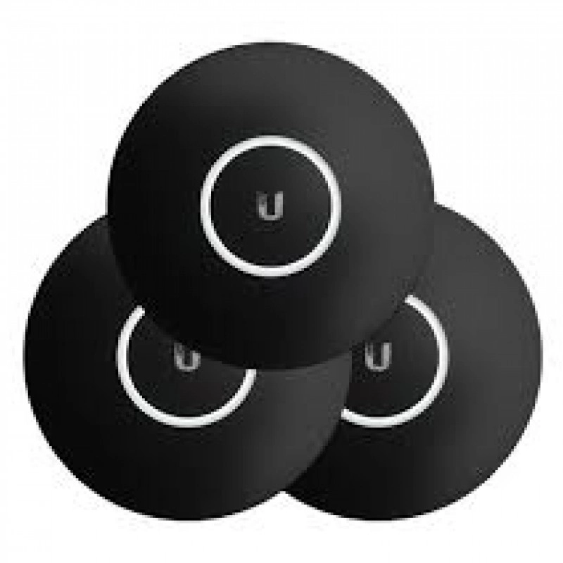 Ubiquiti Cover for UniFi nanoHD 3-Pack, nHD-cover-Black-3網絡配件