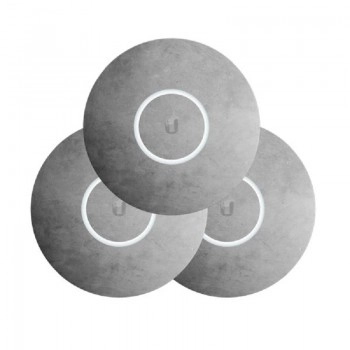 Ubiquiti Cover for UniFi nanoHD 3-Pack, nHD-cover-Concrete-3