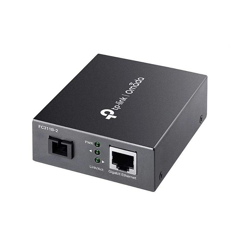 TP-Link Omada Gigabit WDM Media Converter, FC311B-2