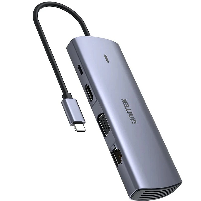 Unitek 9-in-1 USB-C Hub, D1113A - U-D1113A Adapter︱Hub︱Docking ｜ 衍光HinKwong 香港