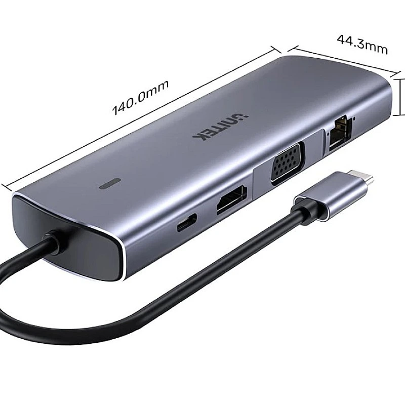 Unitek 9-in-1 USB-C Hub, D1113A - U-D1113A Adapter︱Hub︱Docking ｜ 衍光HinKwong 香港