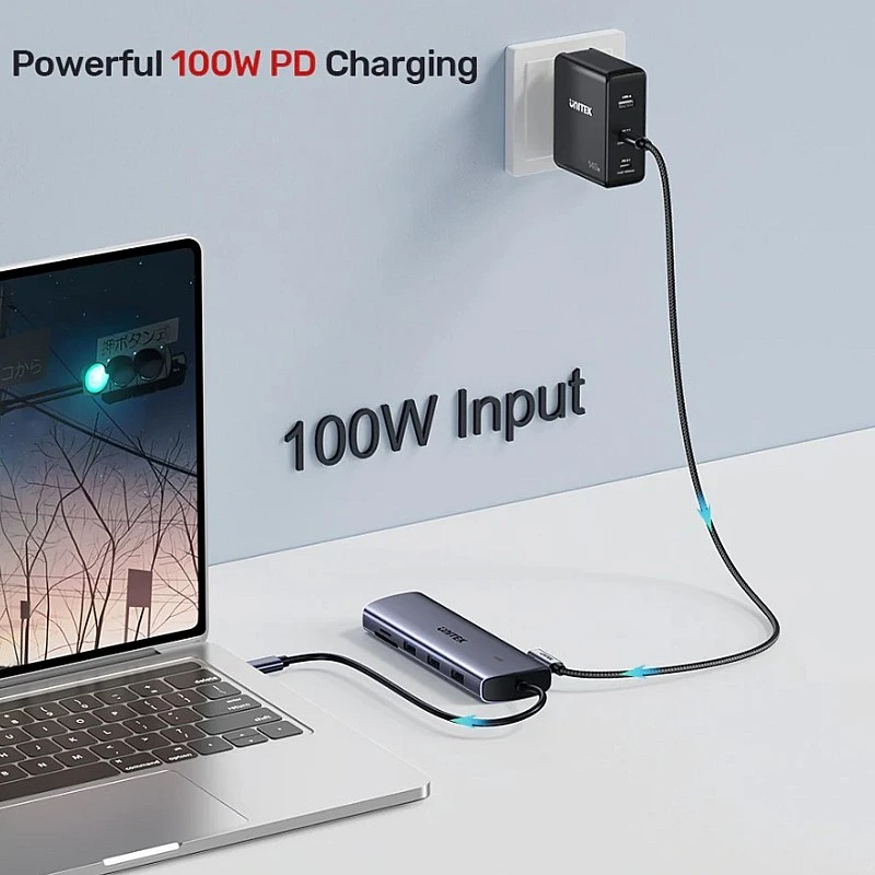 Unitek 9-in-1 USB-C Hub, D1113A - U-D1113A Adapter︱Hub︱Docking ｜ 衍光HinKwong 香港