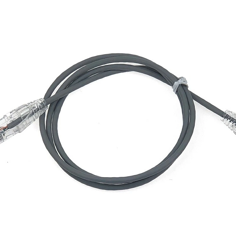Eight CAT5e 10m Mini Patch Cord, PC5 M-10m - E-PC5 M-10m Cables ｜ 衍光HinKwong 香港