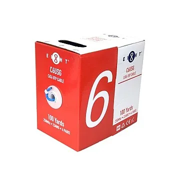 EIGHT CAT6 Network Cable, C6USG(100y)
