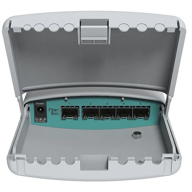 MikroTik 光纖箱, CRS105-5S-FB︱香港行貨 - M-R-CRS105-5S-FB 網絡週邊配件 ｜ 衍光HinKwong 香港