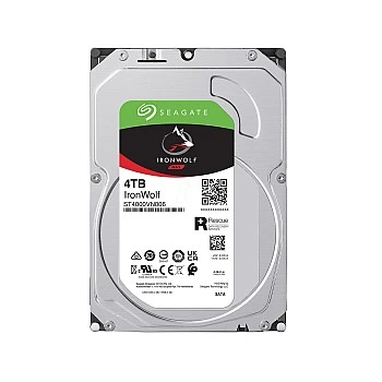 Seagate IronWolf 4TB 3.5" HDD, Model: ST4000VN006