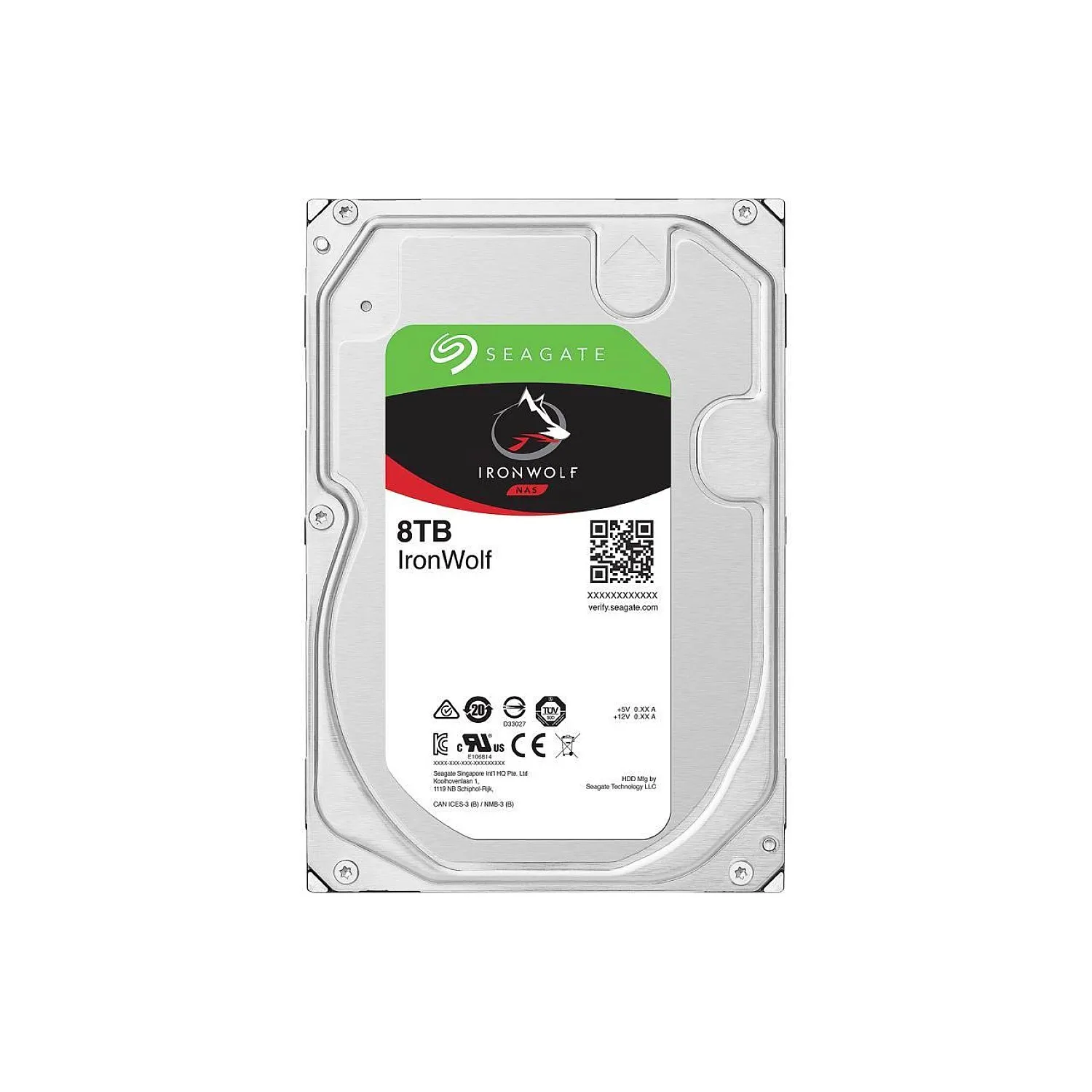 【使用11時間】IronWolf 8TB HDD3.5 ST8000VN004 Seagate IronWolf 8TB 3.5