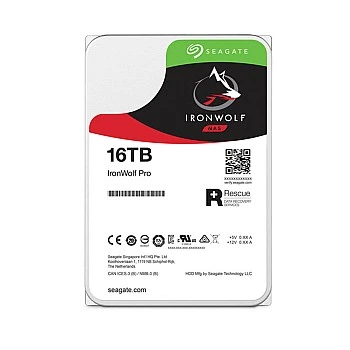 Seagate IronWolf Pro 16TB 3.5inch HDD, ST16000NT001