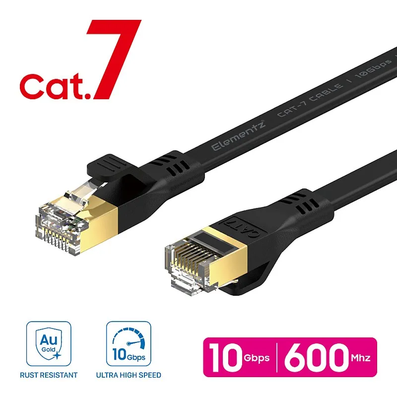 Elementz Cat.7 Flat Ethernet 網線, EN-C7