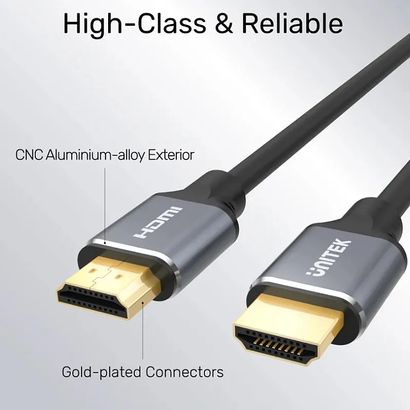 Unitek 8K 超高速 HDMI 影音線 支援 PS5 4K