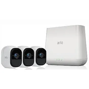 Arlo Pro2 1080P Wire-Free Weather-Proof 3-Camera System, VMS4330P