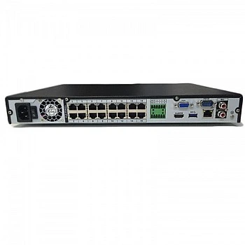Dahua 16 Ch 1U 16PoE 4K&H.265 Pro NVR, DHI-NVR5216-16P-4KS2E(UK)