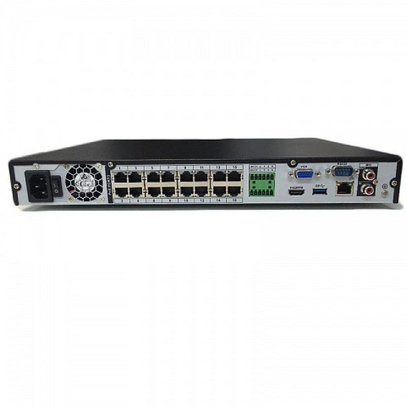 Dahua 16 Ch 1U 16PoE 4K&H.265 Pro NVR, DHI-NVR5216-16P-4KS2E(UK) - S-D-DHI-NVR5216-16P-4KS2E(UK) NVR ｜ 衍光HinKwong 香港