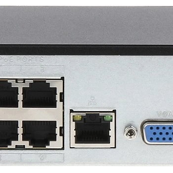 Dahua 4 Ch Compact 1U 4PoE Lite 4K H.265 NVR, DHI-NVR2104HS-P-4KS2(UK)