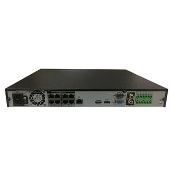 Dahua 8 Ch 1U 8PoE 4K Lite NVR, DHI-NVR4208-8P-4KS2(UK)