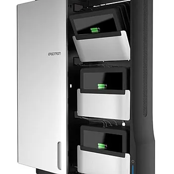 Ergotron Zip12 Charging Wall Cabinet, DM12-1006-3