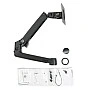 Ergotron LX Arm, Extension and Collar Kit, 98-130-224 (Matte Black)