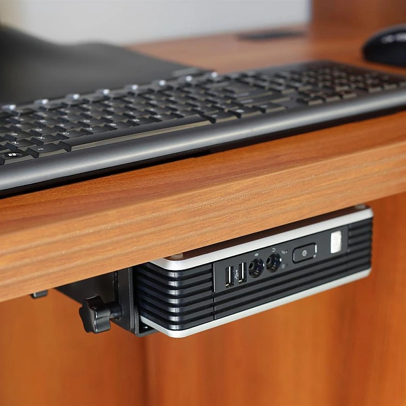 Ergotron Mini PC Mount, 80-107-200 (Black)
