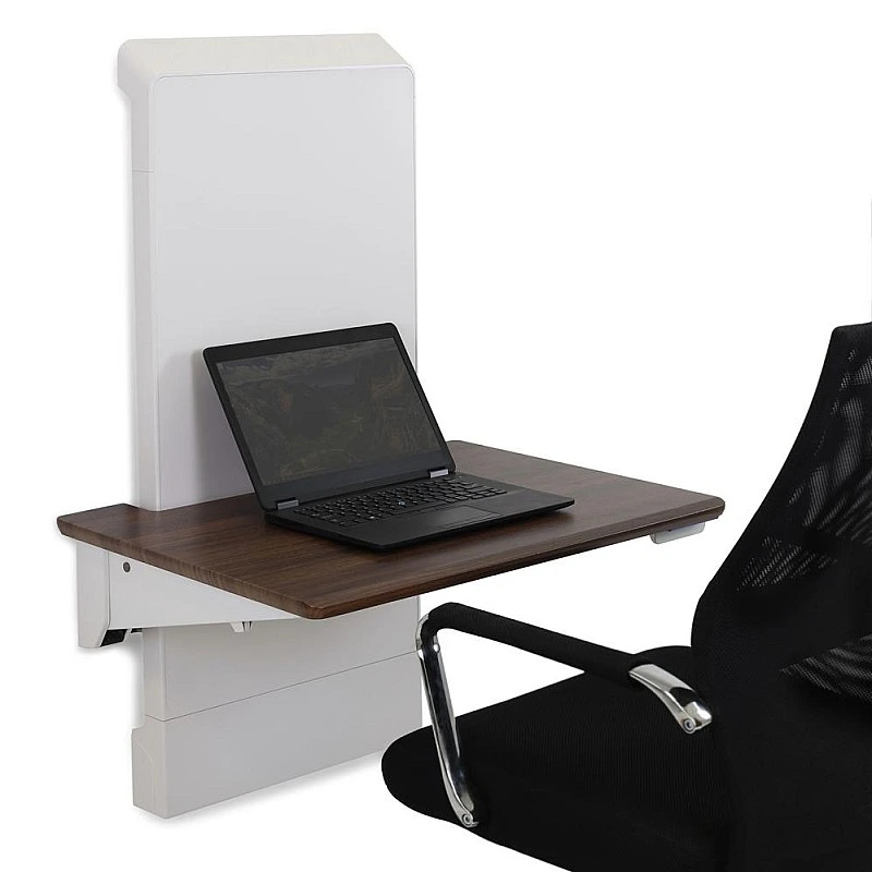 Ergotron WorkFit Elevate Wall Mounted Desk - E-24-804 Monitor Arms ｜ 衍光HinKwong 香港