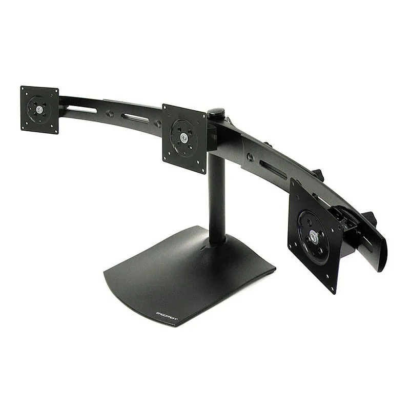 Ergotron DS100 三顯示器台式支架, 33-323-200 (黑色) - E-33-323-200 Ergotron 工業 ｜ 衍光HinKwong 香港