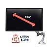 Ergotron Neo-Flex Monitor Arm, 45-174-300 (SILVER) - E-45-174-300 Ergotron Industrial ｜ 衍光HinKwong 香港