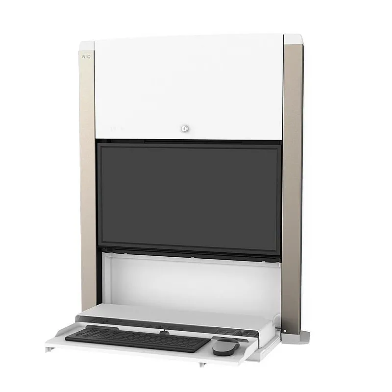 Ergotron CareFit Enclosure Wall-mount computer workstation - E-61-367 Ergotron Industrial ｜ 衍光HinKwong 香港