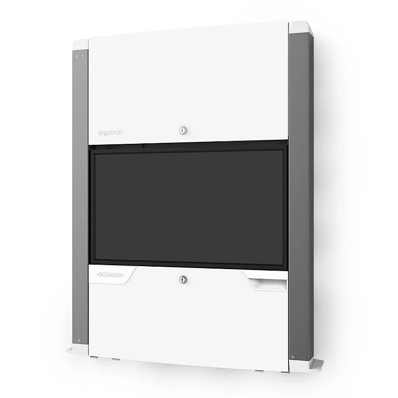 Ergotron CareFit Enclosure Wall-mount computer workstation - E-61-367 Ergotron Industrial ｜ 衍光HinKwong 香港