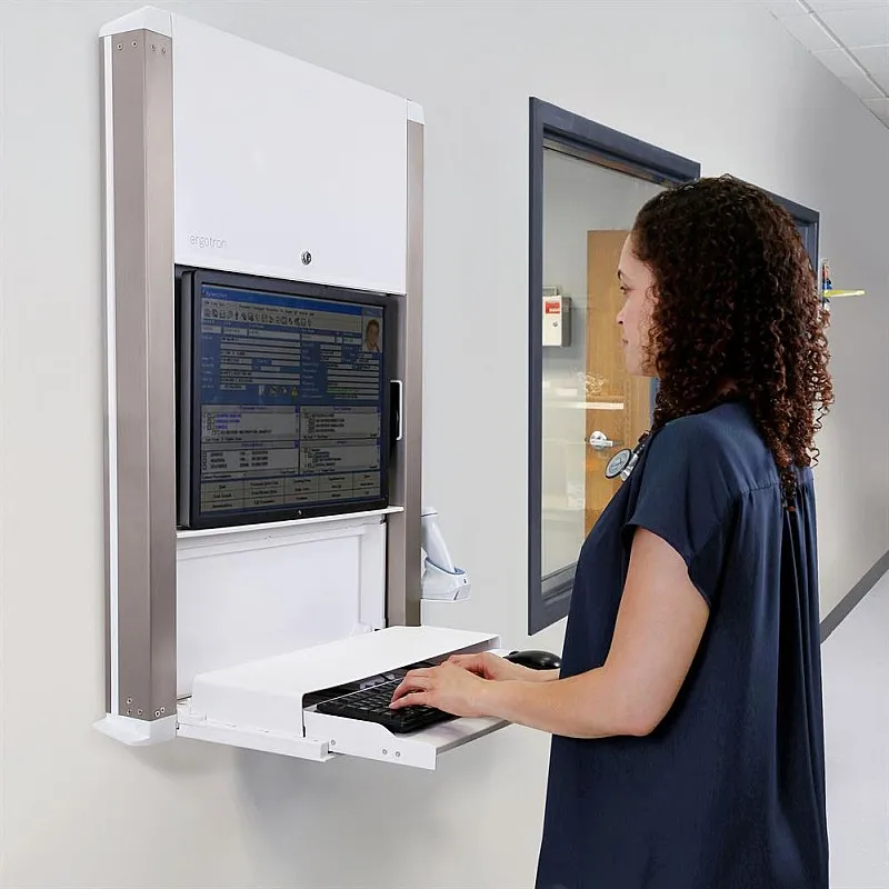 Ergotron CareFit Enclosure Wall-mount computer workstation - E-61-367 Ergotron Industrial ｜ 衍光HinKwong 香港