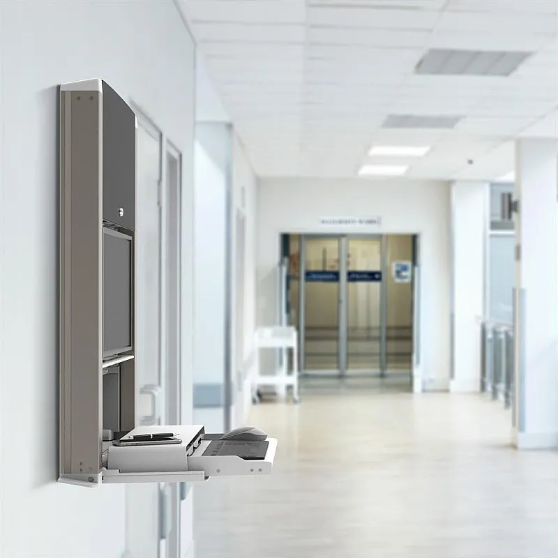 Ergotron CareFit Enclosure Wall-mount computer workstation - E-61-367 Ergotron Industrial ｜ 衍光HinKwong 香港