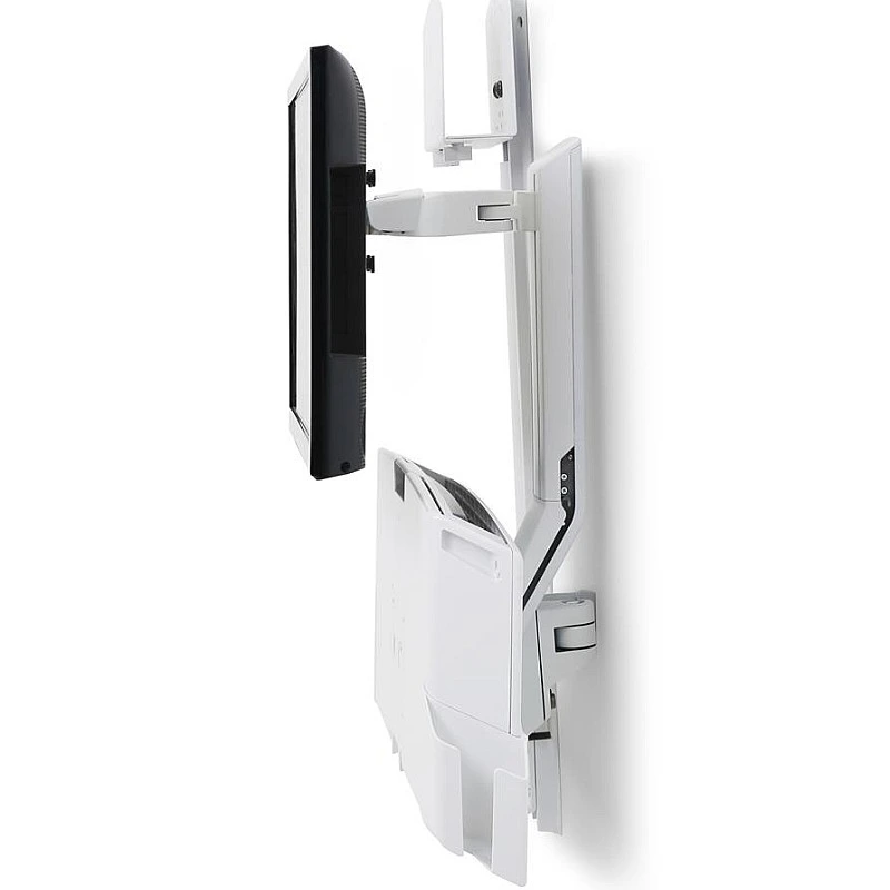 Ergotron SV Combo System with Worksurface & Pan, Small CPU Holder - E-45-594 Ergotron Industrial ｜ 衍光HinKwong 香港