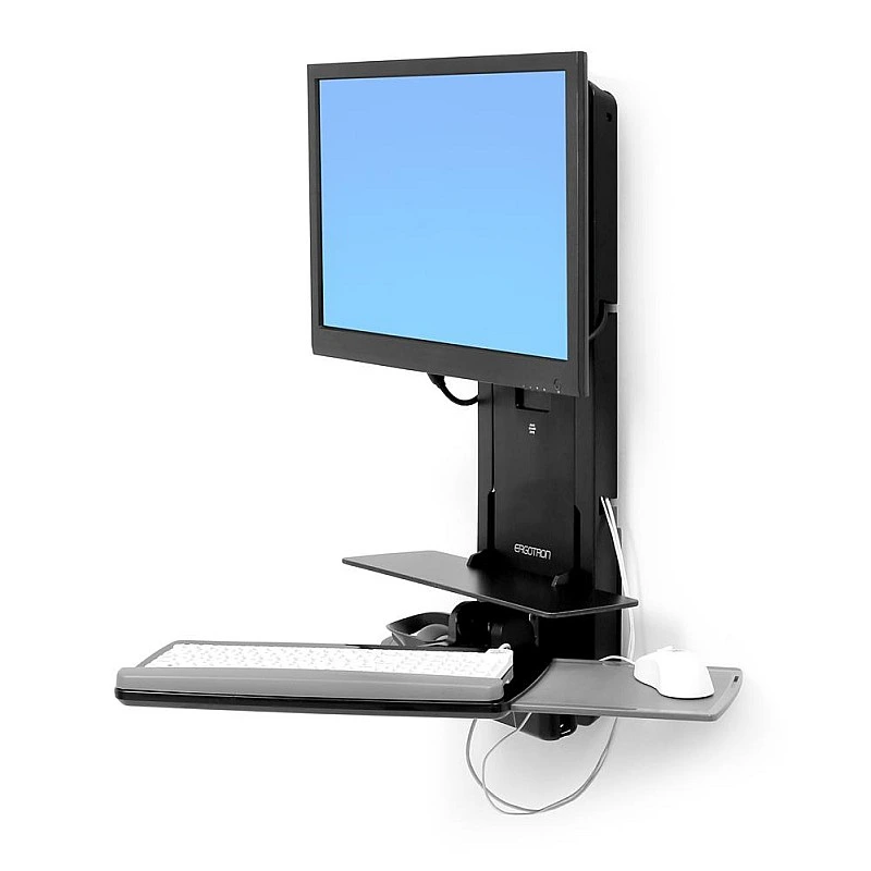 Ergotron StyleView Sit-Stand Vertical Lift, 61-080-085 (BLACK) - E-61-080-085 Ergotron Industrial ｜ 衍光HinKwong 香港