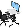 Ergotron WorkFit-C Dual Sit-Stand Workstation, 24-214-085 - E-24-214-085 Ergotron Industrial ｜ 衍光HinKwong 香港