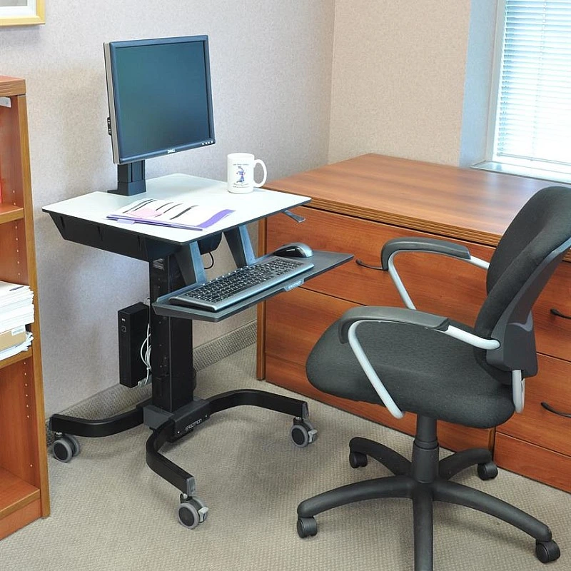 Ergotron WorkFit-C Single HD Sit-Stand Workstation, 24-216-085 - E-24-216-085 Ergotron Industrial ｜ 衍光HinKwong 香港