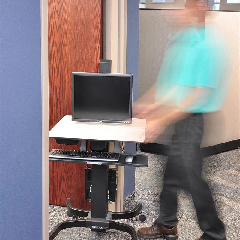Ergotron WorkFit-C Single HD Sit-Stand Workstation, 24-216-085 - E-24-216-085 Ergotron Industrial ｜ 衍光HinKwong 香港