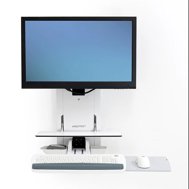 Ergotron StyleView Sit-Stand Vertical Lift, 61-080-062 (White) - E-61-080-062 Workstations ｜ 衍光HinKwong 香港