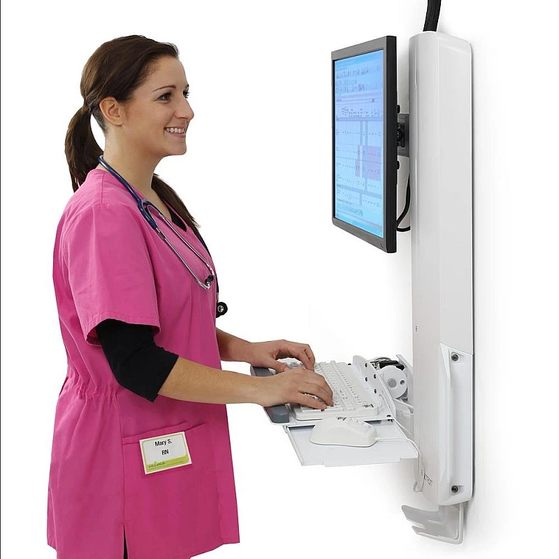 Ergotron StyleView Sit-Stand Vertical Lift, High Traffic Area - E-61-081 Workstations ｜ 衍光HinKwong 香港