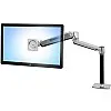 Ergotron LX Sit-Stand Desk Arm, 45-384-026 (Polished Aluminum)