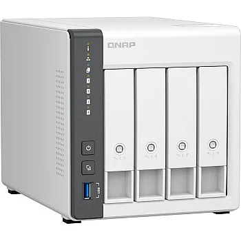 QNAP TS-433 4-bay NAS 網絡儲存伺服器，雙 2.5GbE 與 4GB 記憶體，適合香港中小企備份 | 香港行貨