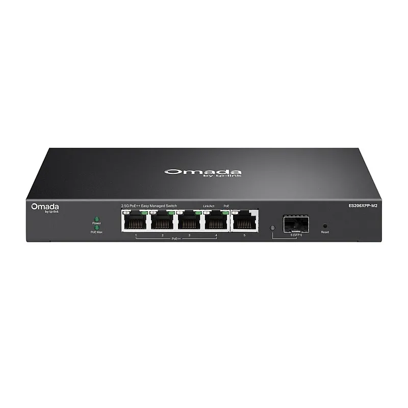 TP-Link Omada 5-Port PoE++ Easy Managed Switch (ES206XPP-M2)